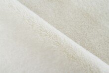 Badematte >Rabbit Light< in Weiß, 100% Polyester - 100x65cm (LxB)