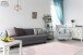 Teppich >Bali< in Puderrosa, 100% Polyester - 290x200cm (LxB)
