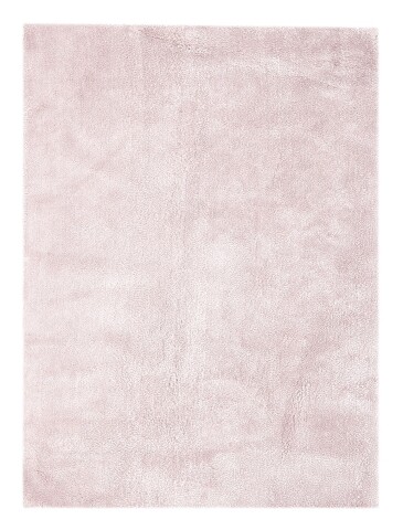 Teppich >Bali< in Puderrosa, 100% Polyester - 150x80cm (LxB)