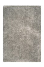 Teppich >Bali< in Silbergrau, 100% Polyester -...