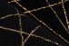 Teppich >Bijou< in Schwarz / Gold, 100% Polyester - 170x120cm (LxB)