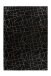 Teppich >Bijou< in Schwarz / Gold, 100% Polyester - 230x160cm (LxB)