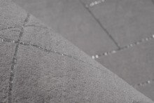 Teppich >Bijou< in Taupe / Silber, 100% Polyester - 230x160cm (LxB)
