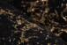 Teppich >Bijou< in Schwarz / Gold, 100% Polyester - 150x80cm (LxB)