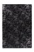 Teppich >Bijou< in Schwarz / Silber, 100% Polyester - 290x200cm (LxB)