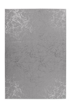 Teppich >Bijou< in Taupe / Silber, 100% Polyester -...