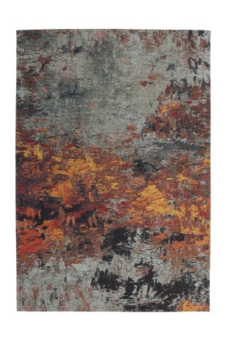 Teppich >Blaze< in Multi, 75% Polyester / 25% Baumwolle - 170x115cm (LxB)