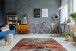 Teppich >Blaze< in Multi, 75% Polyester / 25% Baumwolle - 170x115cm (LxB)