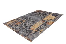 Teppich >Blaze< in Multi / Blau, 75% Polyester / 25% Baumwolle - 170x115cm (LxB)