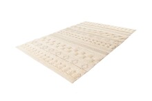 Teppich >Bohist< in Natural, 90% Wolle / 10% Baumwolle - 150x80cm (LxB)