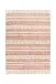 Teppich >Bohist< in Rosa / Creme, 90% Wolle / 10% Baumwolle - 180x120cm (LxB)
