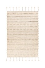 Teppich >Bohist< in Natural, 95% Wolle / 5%...