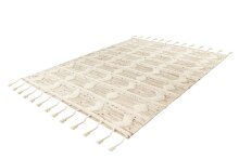 Teppich >Bohist< in Creme / Khaki - 150x80 (LxB)