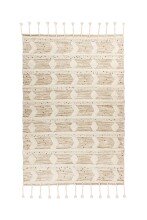 Teppich >Bohist< in Creme / Khaki - 150x80 (LxB)