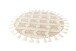 Teppich >Bohist< in Creme / Khaki - 160x160 (LxB)