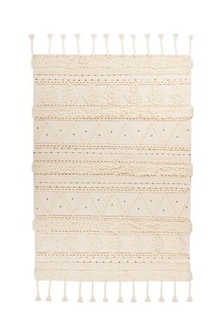Teppich >Bohist< in Creme - 150x80 (LxB)