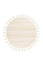 Teppich >Bohist< in Creme - 160x160 (LxB)