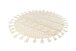 Teppich >Bohist< in Creme - 160x160 (LxB)