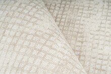 Teppich >Bridget< in Creme, 100% Viskose - 170x120cm (LxB)