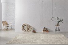 Teppich >Bridget< in Creme, 100% Viskose - 230x160cm (LxB)