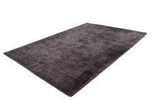 Teppich >Bridget< in Grau, 100% Viskose - 150x80cm (LxB)