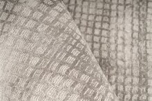 Teppich >Bridget< in Silber, 100% Viskose - 230x160cm (LxB)