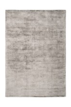 Teppich >Bridget< in Silber, 100% Viskose -...