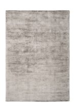 Teppich >Bridget< in Silber, 100% Viskose -...