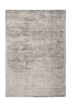 Teppich >Bridget< in Silber, 100% Viskose -...