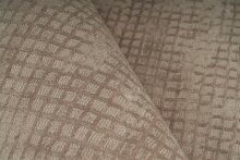 Teppich >Bridget< in Taupe, 100% Viskose - 170x120cm (LxB)