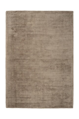 Teppich >Bridget< in Taupe, 100% Viskose - 150x80cm (LxB)