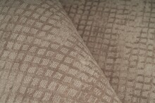 Teppich >Bridget< in Taupe, 100% Viskose - 150x80cm (LxB)