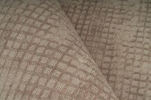 Teppich >Bridget< in Taupe, 100% Viskose - 150x80cm (LxB)