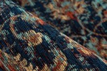 Teppich >Charme< in Multi / Blau - 180x120 (LxB)
