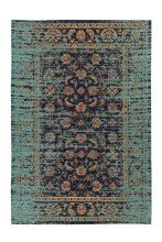 Teppich >Charme< in Multi / Blau - 150x80 (LxB)