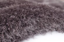 Teppich >Cosy< in Silber, 100% Polyester - 230x160cm (LxB)
