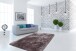 Teppich >Cosy< in Silber, 100% Polyester - 290x200cm (LxB)