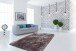 Teppich >Cosy< in Silber, 100% Polyester - 290x200cm (LxB)