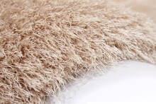 Teppich >Cosy< in Champagner, 100% Polyester - 170x120cm (LxB)