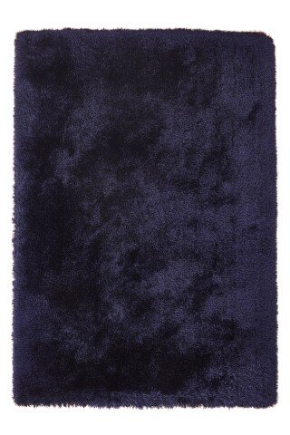 Teppich >Cosy< in Blau, 100% Polyester - 150x80cm (LxB)