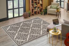 Teppich >Davis< in Grau, 100% Polyester - 230x160cm (LxB)