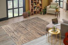 Teppich >Davis< in Beige, 100% Polyester - 170x120cm (LxB)