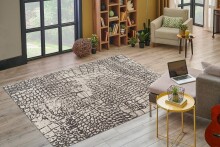 Teppich >Davis< in Grau, 100% Polyester - 150x80cm (LxB)