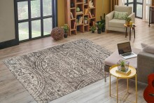 Teppich >Davis< in Grau, 100% Polyester - 230x160cm (LxB)