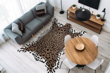 Teppich >Desert< in Braun / Weiß, 100% Polyester - 230x160cm (LxB)