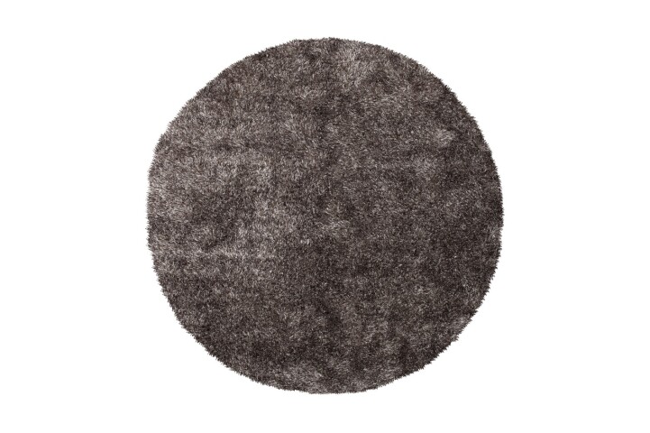 Teppich >Diamond< in Champagner, 100% Polyester - 160x160cm (LxB)