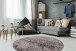 Teppich >Diamond< in Champagner, 100% Polyester - 160x160cm (LxB)