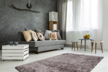 Teppich >Diamond< in Champagner, 100% Polyester - 230x160cm (LxB)