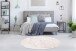Teppich >Diamond< in Puderrosa, 100% Polyester - 120x120cm (LxB)