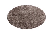 Teppich >Diamond< in Taupe, 100% Polyester - 120x120cm (LxB)